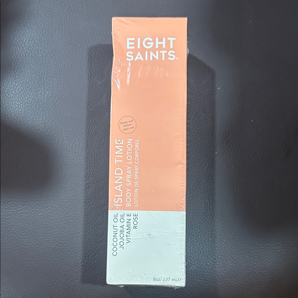 Eight Saints Island Time Body Spray Lotion. New in Packaging. 8oz
